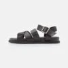 Pier One Unisex - Sandalen - Black