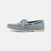Pier One Leather Unisex - Bootschoenen - Light Blue