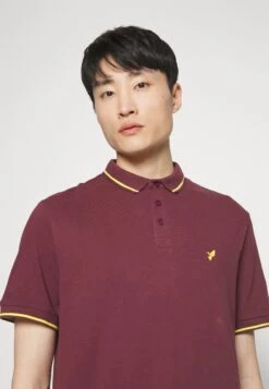 Pier One Neon Tipping Birdy - Poloshirt - 304 - Bordeaux -Pier One 1f0d28529b444746b2facb05bdb2a4aa