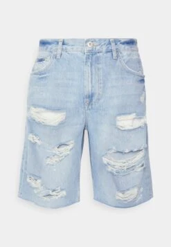 Pier One Jeansshort - Blue Denim -Pier One 2d86cf36a76e472da0ff1a300cb69e70