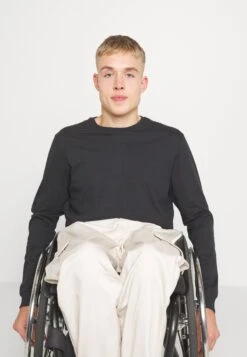 Pier One Longsleeve - Black -Pier One 45cf56a72ccd449798b5c18cbbf5aa1d