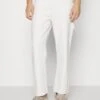 Pier One Carpenter Colored Twill- Straight Leg Jeans - Off-White -Pier One 67930b80d73d4c1095e200734a778574