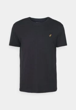 Pier One 5 Pack - T-Shirt Basic - Black/White/Dark Blue -Pier One 73c35b3fde6a4a51b8bc97e0c428fdd3