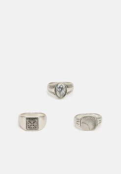 Pier One 3 Pack - Ring - Silver-Coloured