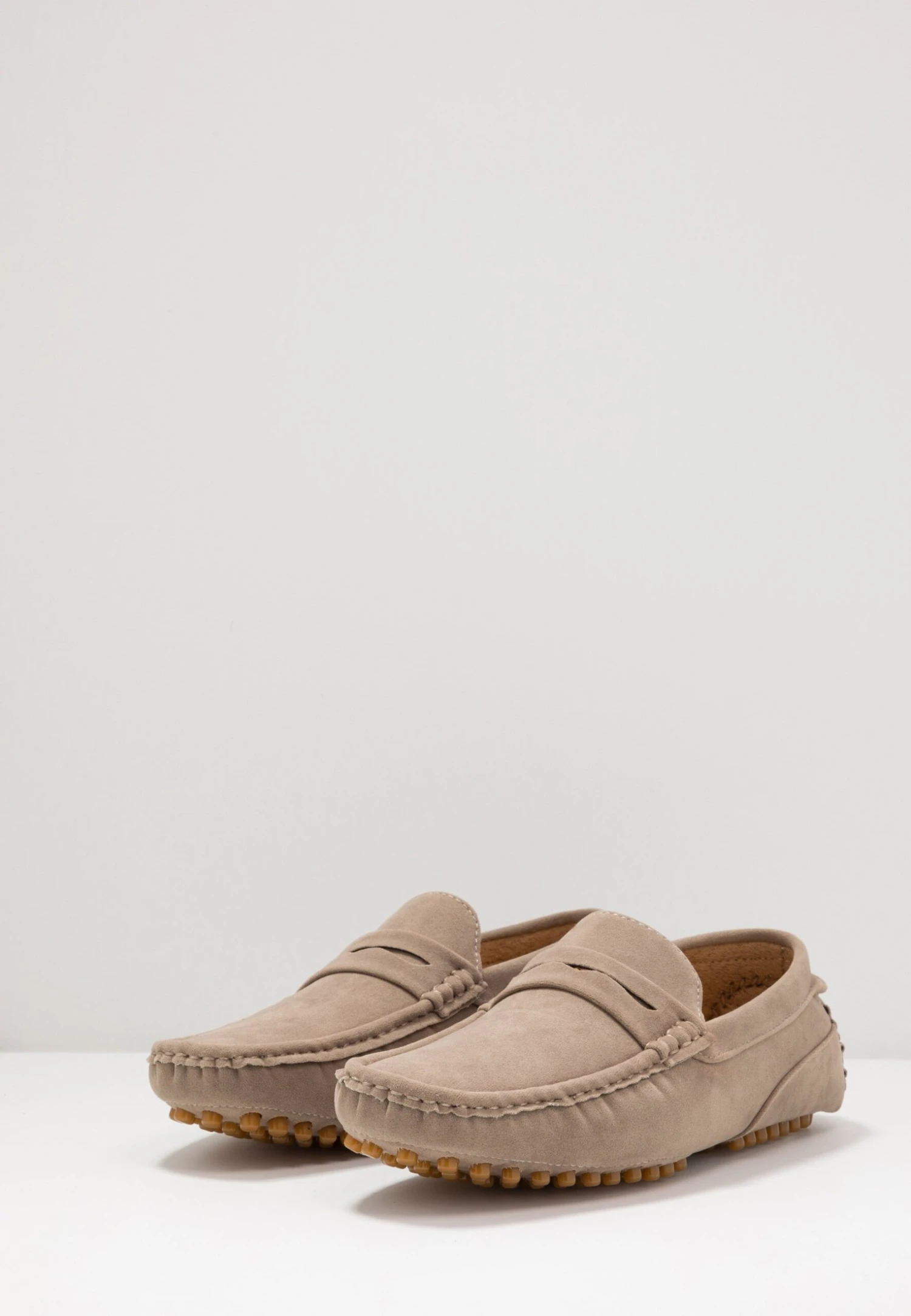 Pier One Unisex - Mocassins - Taupe 5 Pier One Unisex - Mocassins - Taupe - Afbeelding 3