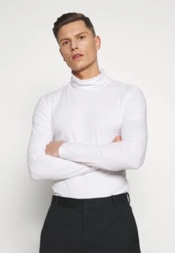 Pier One 2 Pack - Longsleeve - White/Black -Pier One a236e23de24943c2b31da887f93fc262