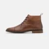 Pier One Leather - Veterboots - Cognac 1 Pier One Leather - Veterboots - Cognac -Pier One a9f5097f0b854e50a3c5cf995e3ce56f