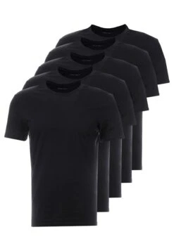 Pier One 5 Pack - T-Shirt Basic - Black -Pier One bd75c0059404493a970c9577d597937f