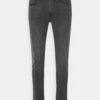 Pier One Slim - Jeans Tapered Fit - Grey Denim