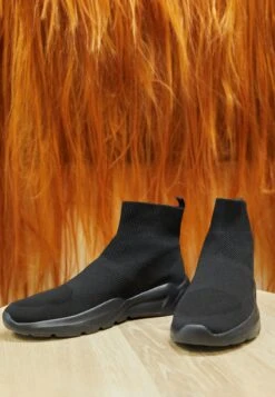 Pier One Sneakers Hoog - Black -Pier One d49c5a03d7c7463e81fc3420c81aab21