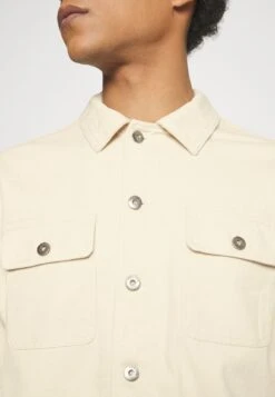 Pier One Undyed Twill- Spijkerjas - White -Pier One d72bf7cf76b04ba396f021941020b1bc